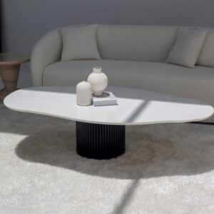Vandana Astra Vento Wooden Coffee Table for Modern Living Room and Contemporary Home Décor