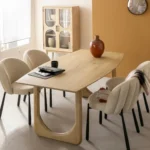 Vandana Solace Merino mango wood dining table