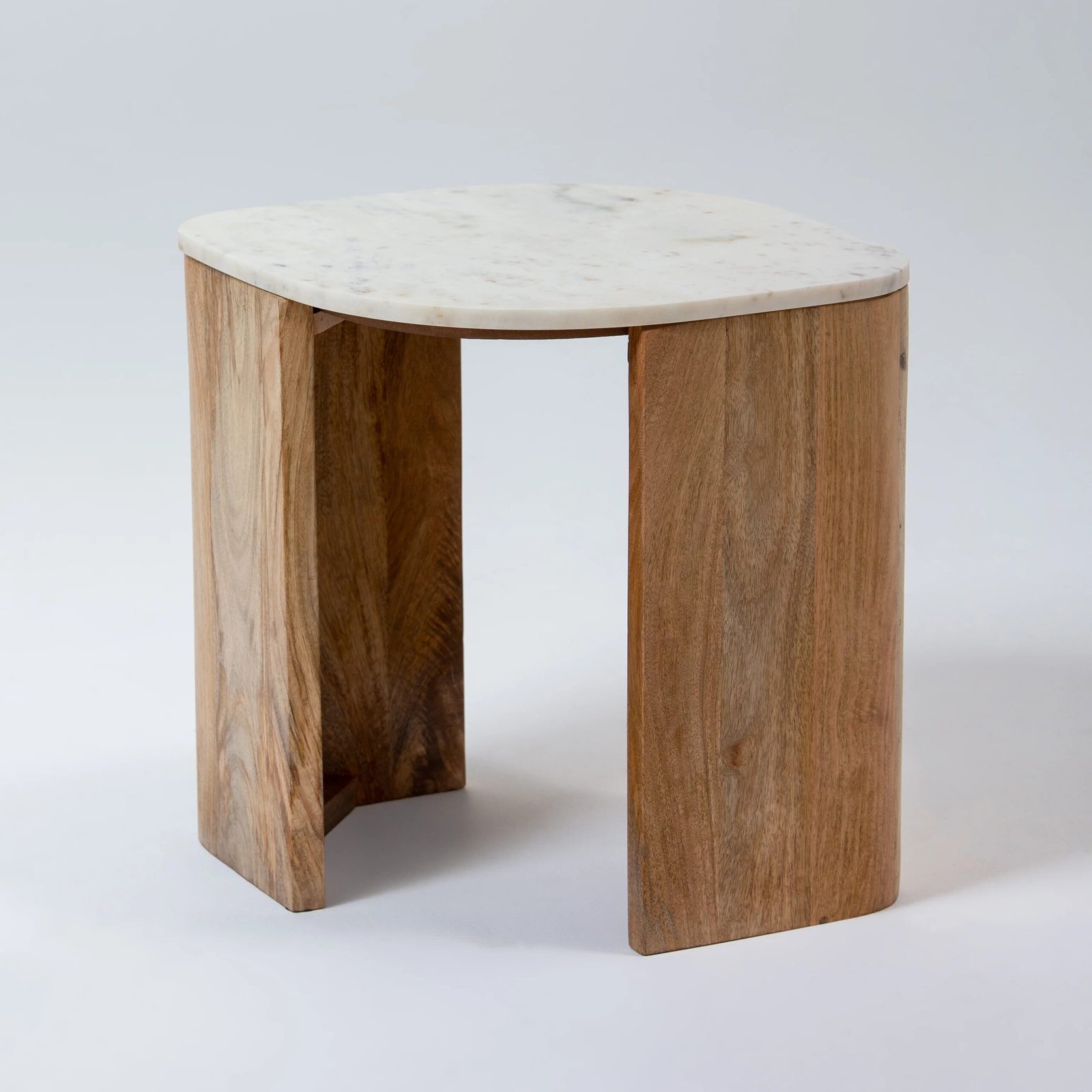 Vandana Orion Lyra Marble-Top Side Table Modern Luxury Accent Furniture Design Vandana Orion Lyra Marble-Top Side Table Modern Luxury Accent Furniture Design