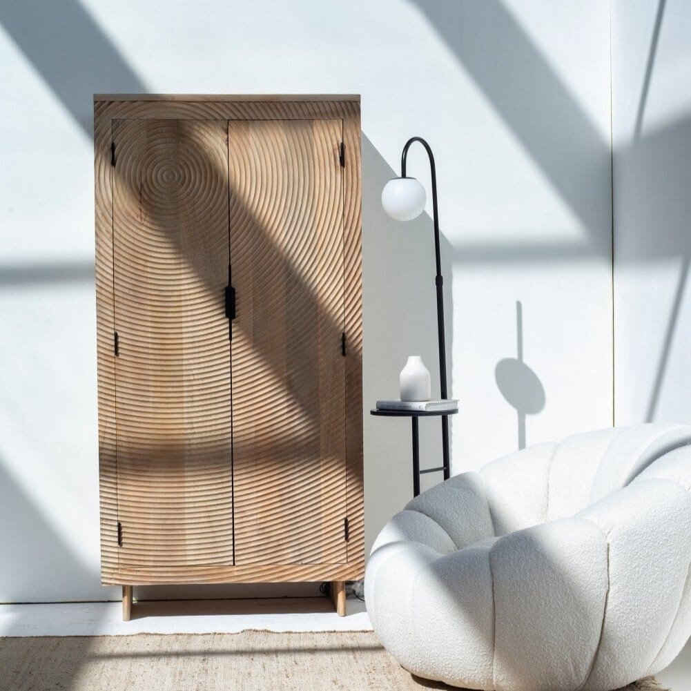 Vandana Aureo Orion Wooden Cabinet Modern Solid Wood Minimalist Home Storage Furniture Design Vandana Aureo Orion Wooden Cabinet Modern Solid Wood Minimalist Home Storage Furniture Design