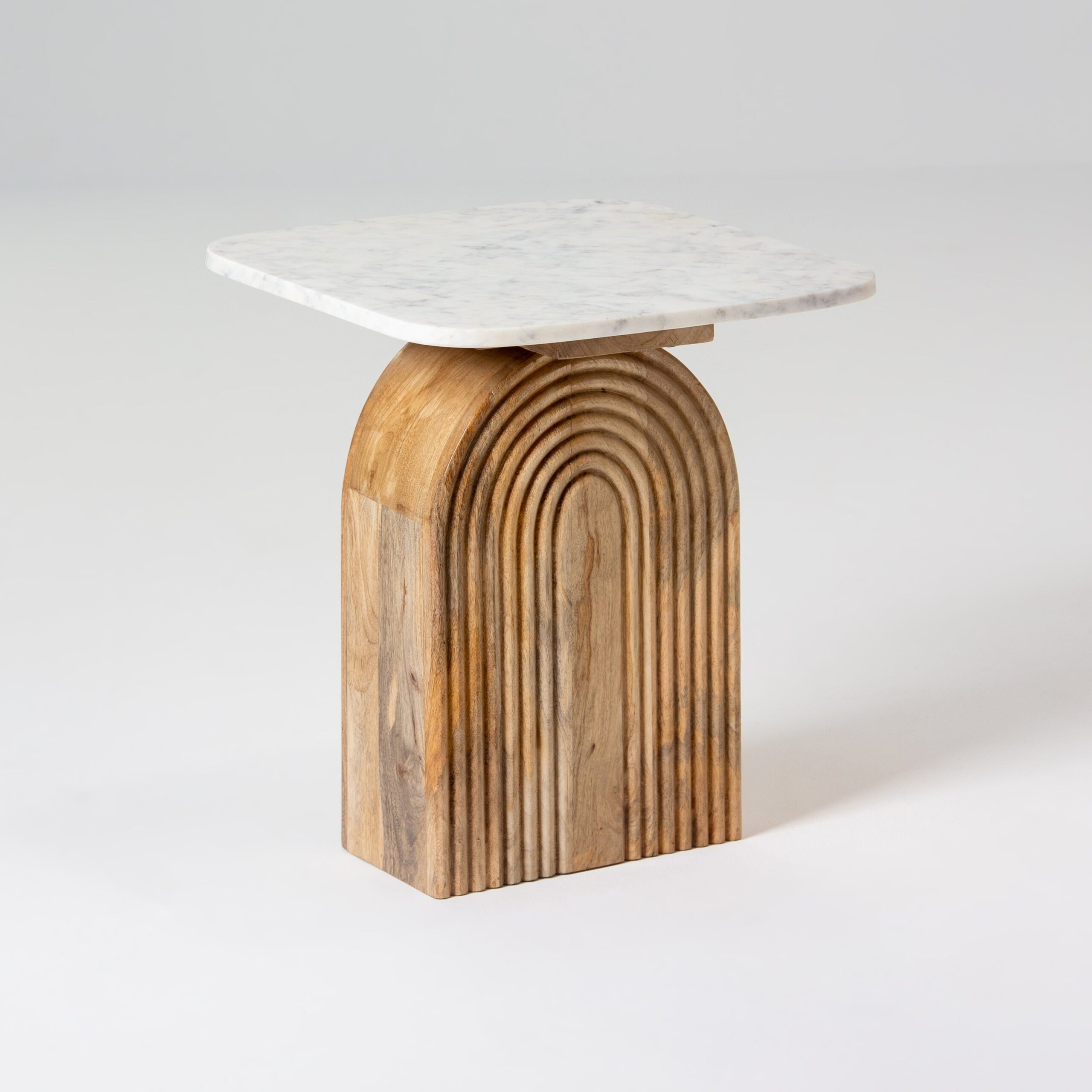 Vandana Orion Sereno Marble-Top Side Table Modern Luxury Accent Furniture Design Vandana Orion Sereno Marble-Top Side Table Modern Luxury Accent Furniture Design