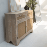 Vandana Arista Solace Rattan Sideboard for Stylish Modern Indoor & Outdoor Home Interiors