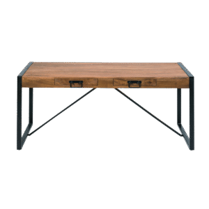 Vandana Solace Radiant Dining table with extensions in Havana acacia wood