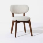 Vandana Falcon Astra Elegant Wooden Dining Chair with Comfortable Seating for Modern Homes