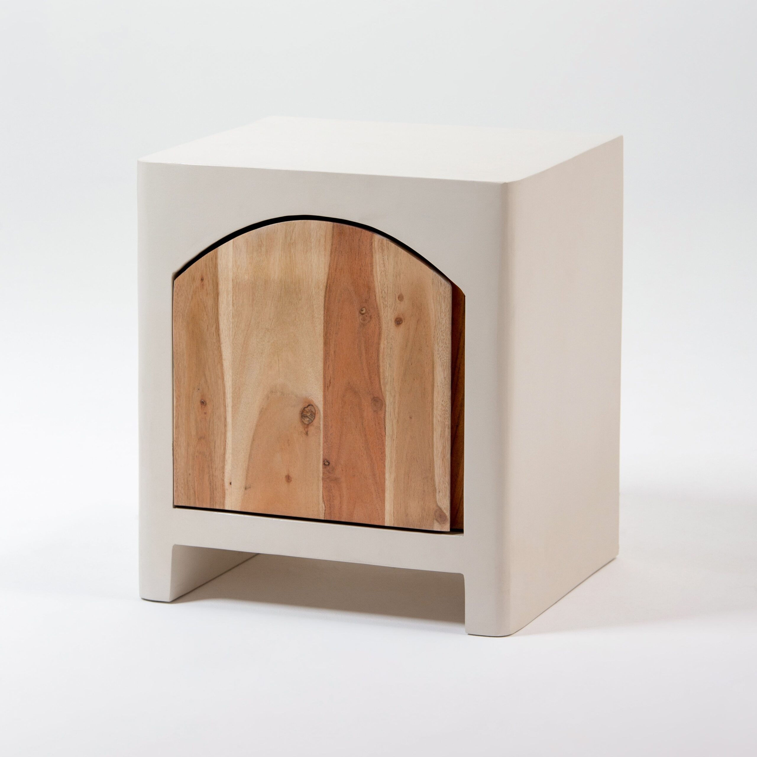 Vandana Orion Hexa Wooden Bedside Table Modern Minimalist Solid Wood Nightstand Design Vandana Orion Hexa Wooden Bedside Table Modern Minimalist Solid Wood Nightstand Design