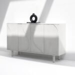 Vandana Falcon Flux Wooden Sideboard with Elegant Storage for Stylish Modern Home Interiors