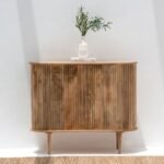 Vandana Pebble Ultra Wooden Sideboard for Stylish Indoor & Outdoor Modern Home Interiors
