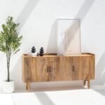 Vandana Arista Falcon Mango Wood Sideboard for Stylish Modern Indoor & Outdoor Home Interiors