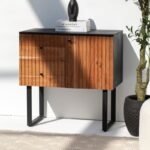 Vandana Solace Astra 2 Drawers & 1 Door Sideboard for Stylish Modern Indoor & Outdoor Interiors