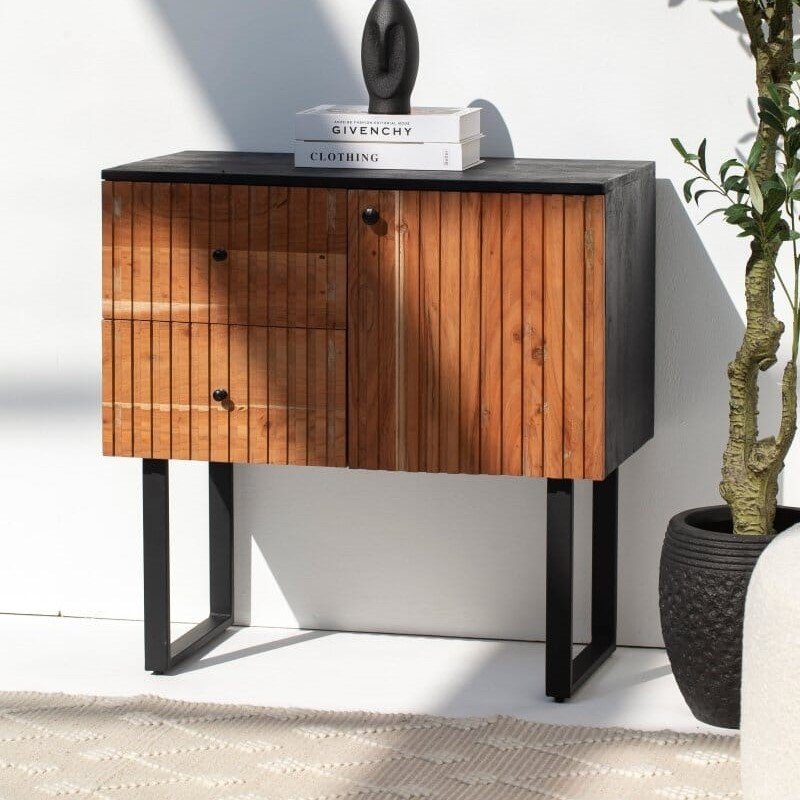 Vandana Solace Astra 2 Drawers & 1 Door Sideboard for Stylish Modern Indoor & Outdoor Interiors Vandana Solace Astra 2 Drawers & 1 Door Sideboard for Stylish Modern Indoor & Outdoor Interiors