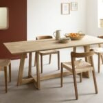 Vandana Solace Aston mango wood dining table