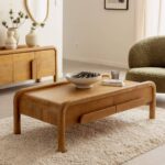 Vandana Nimbus Radiant Mango Wood Coffee Table - Coffee Table