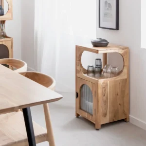 Vandana Optima Vesta acacia wood shelf Emyr
