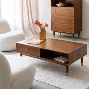 Vandana Nimbus Maxima acacia wood coffee table