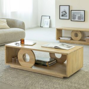 Vandana Nimbus Vista mango wood coffee table