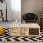 Vandana Aston Radiant mango wood coffee table
