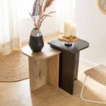 Vandana Aston Arion nesting coffee table in mango wood