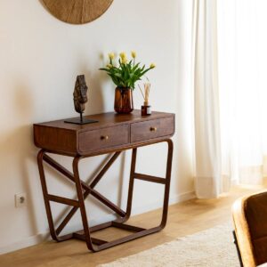 Vandana Lyra Astra mango wood console