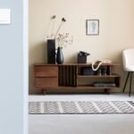 Vandana Vertex Radiant Mango Wood TV Stand