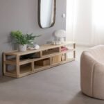 Vandana Vertex Maxima Mango Wood TV Stand