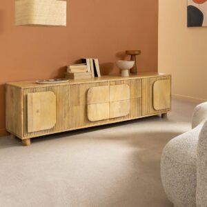 Vandana Cresta Altis Mango Wood TV Stand
