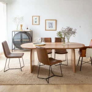 Vandana Solace Stellar acacia wood dining table