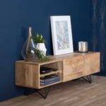 Vandana Cresta Radiant mango wood TV stand