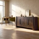 Vandana Stellar Lunaris Dark Mango Wood Sideboard