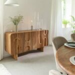 Vandana Radiant Elara dark acacia wood sideboard