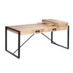 Vandana Solace Sereno mango wood dining table with extensions