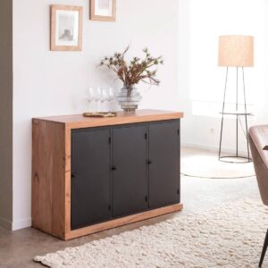 Vandana Sereno Grand retractable acacia wood sideboard