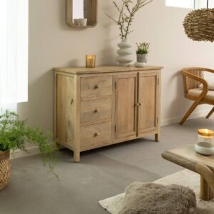 Vandana Prime Vesta bleached mango wood sideboard