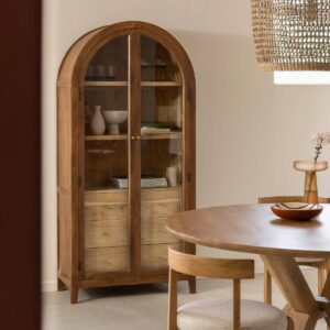 Vandana Maxima Optima acacia wood display case