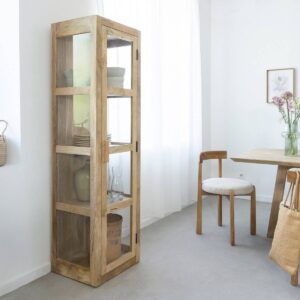 Vandana Maxima Vista mango wood display case