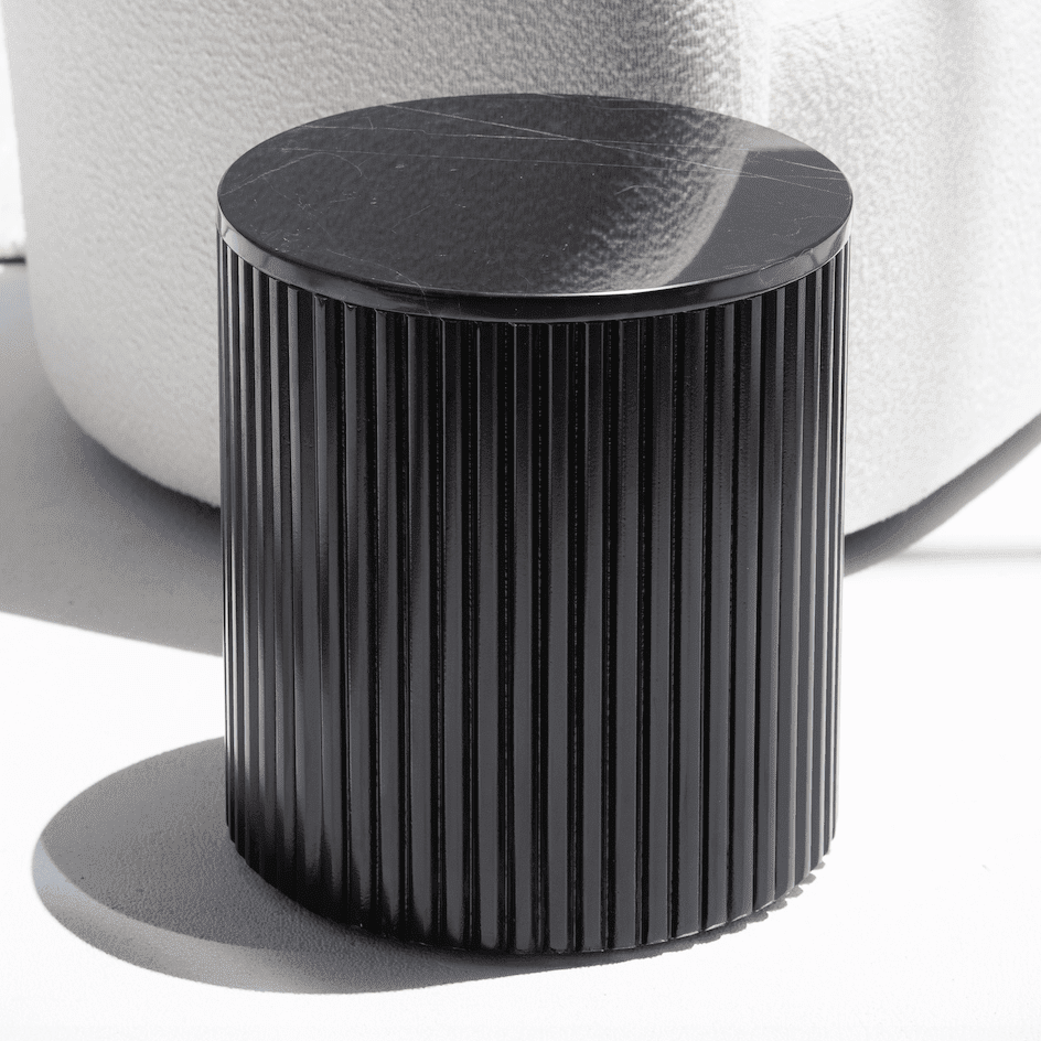 Vandana Orion Vento Side Tables with Black Wooden Base 9 Top Variants Modern Accent DesignVandana Orion Vento Side Tables with Black Wooden Base 9 Top Variants Modern Accent Design Vandana Orion Vento Side Tables with Black Wooden Base 9 Top Variants Modern Accent Design