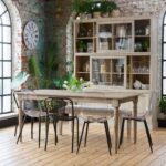 Vandana Solace Vista mango wood dining table