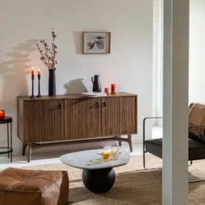 Vandana Prime Cresta acacia wood sideboard