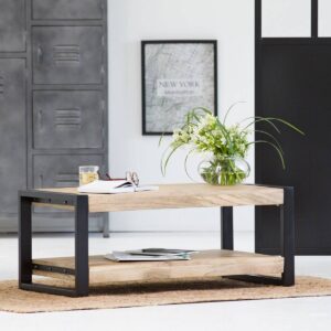 Vandana Nimbus Vento 100cm Mango Wood Coffee Table