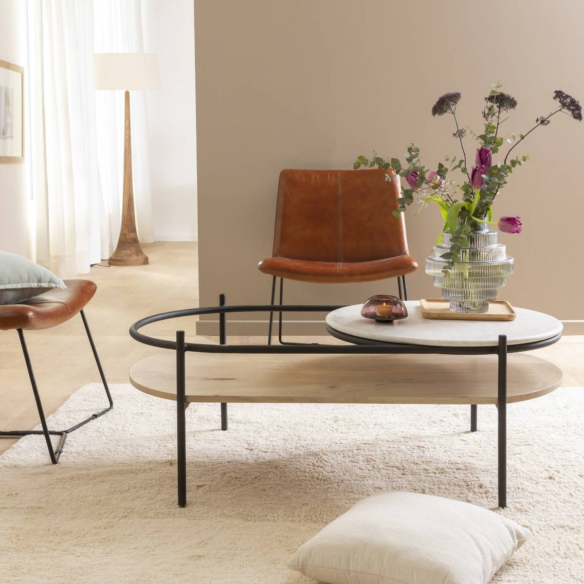Vandana Aston Neo mango wood coffee table Vandana Aston Neo mango wood coffee table