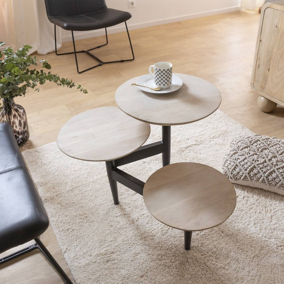 Vandana Elara Altis mango wood coffee table Vandana Elara Altis mango wood coffee table