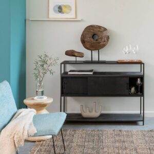 Vandana Lyra Zenova mango wood console table