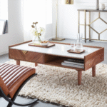 Vandana Aston Arista acacia wood coffee table