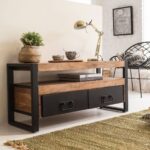 Vandana Cresta Aston 112cm Acacia Wood TV Stand