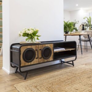 Vandana Mira Vertex mango wood TV stand