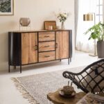 Vandana Radiant Nimbus metal sideboard