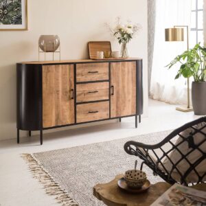 Vandana Radiant Nimbus metal sideboard