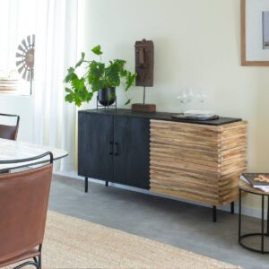 Vandana Sereno Cresta Mango Wood Buffet - Buffet - Buffet & Sideboard