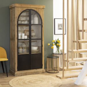 recycled wood display cabinet, industrial display cabinet, recycled pine wood furniture, Garance collection furniture, alcove display cabinet, sustainable furniture design, eco friendly furniture, reclaimed wood cabinet, metal and wood display unit, industrial storage furniture, recycled wood furniture India, handcrafted sustainable furniture, export quality furniture, Indian furniture exporter, living room display cabinet, dining room display cabinet, office storage cabinet, library display furniture, decorative storage cabinet, industrial interior furniture, premium home furniture India, solid wood furniture wholesale, reclaimed wood furniture manufacturer, rustic industrial furniture, antique finish furniture, aged wood furniture, display cabinet with shelves, vertical display cabinet, statement storage furniture, boutique interior furniture, functional display cabinet, natural wood furniture, modern rustic décor, industrial accent furniture, eco conscious home décor, wooden shelving unit, durable storage furniture, contemporary industrial furniture, interior décor furniture, recycled material furniture, unique character furniture, sustainable home furniture, open and closed storage cabinet, premium storage unit, urban industrial furniture, handcrafted wood furniture, responsible furniture design, industrial cabinet exporter