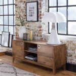 Vandana Cresta Optima mango wood TV stand