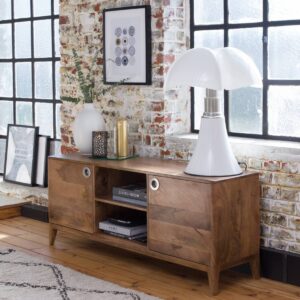 Vandana Cresta Optima mango wood TV stand